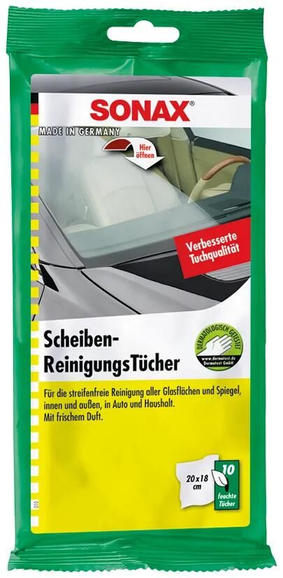 Sonax window cleaning cloth windshield cleaning cloth