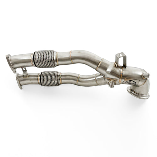 2.5T Race Downpipe For 2018+ Audi RS3 8V, RS3 8Y & TTRS 8S | Palenon Performance