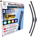 2014 Jaguar XKR-S Wiper Blades Set w/2yr Wear Warranty (Set of 2) Tempest Elite